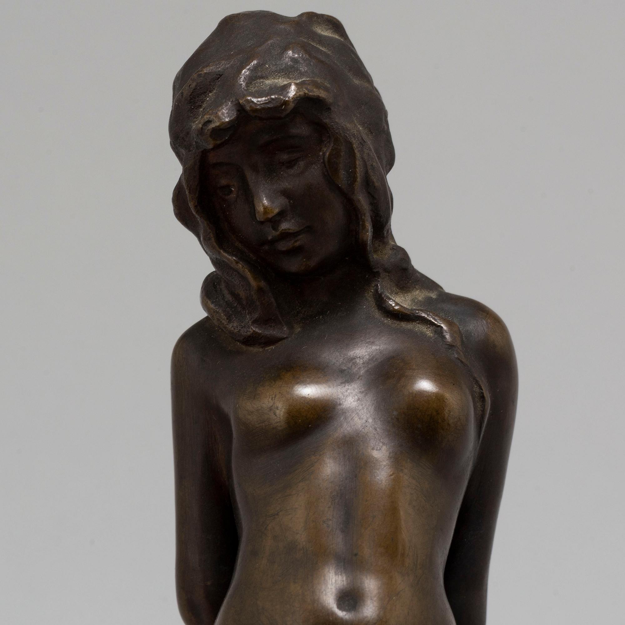 VICKEN VON POST-BÖRJESSON, Sculpture, bronze. Signed and with foundrymark.