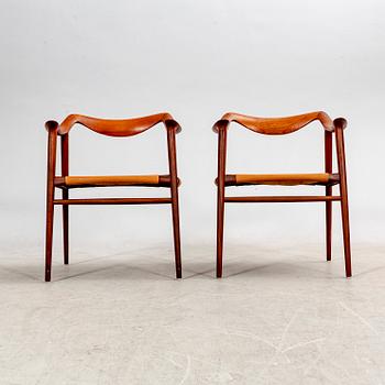 Rolf Rastad & Adolf Relling, fåtöljer, ett par, "Bambi", Norge 1950-60-tal.