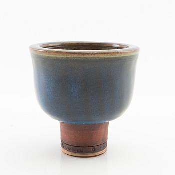 Wilhelm Kåge, Wilhelm Kåge, a Farsta stoneware vase, Gustavsberg Studio, signed and dated 6 March 1949.