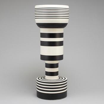 ETTORE SOTTSASS, vas, keramik, "Calice", Bitossi Ceramiche, Montelupo, Italien.