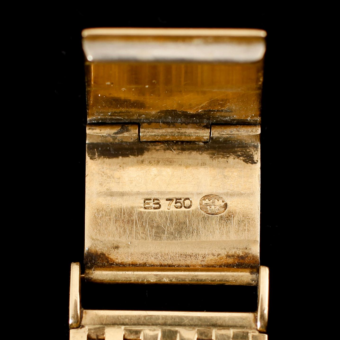 ARMBANDSUR, 18 k guld, Omega Automatic. Total vikt 66 g.