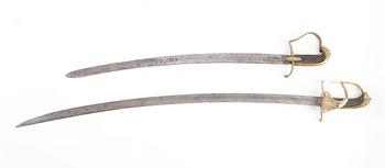 SABEL, 2 st, Sverige, 1800-talets första hälft.