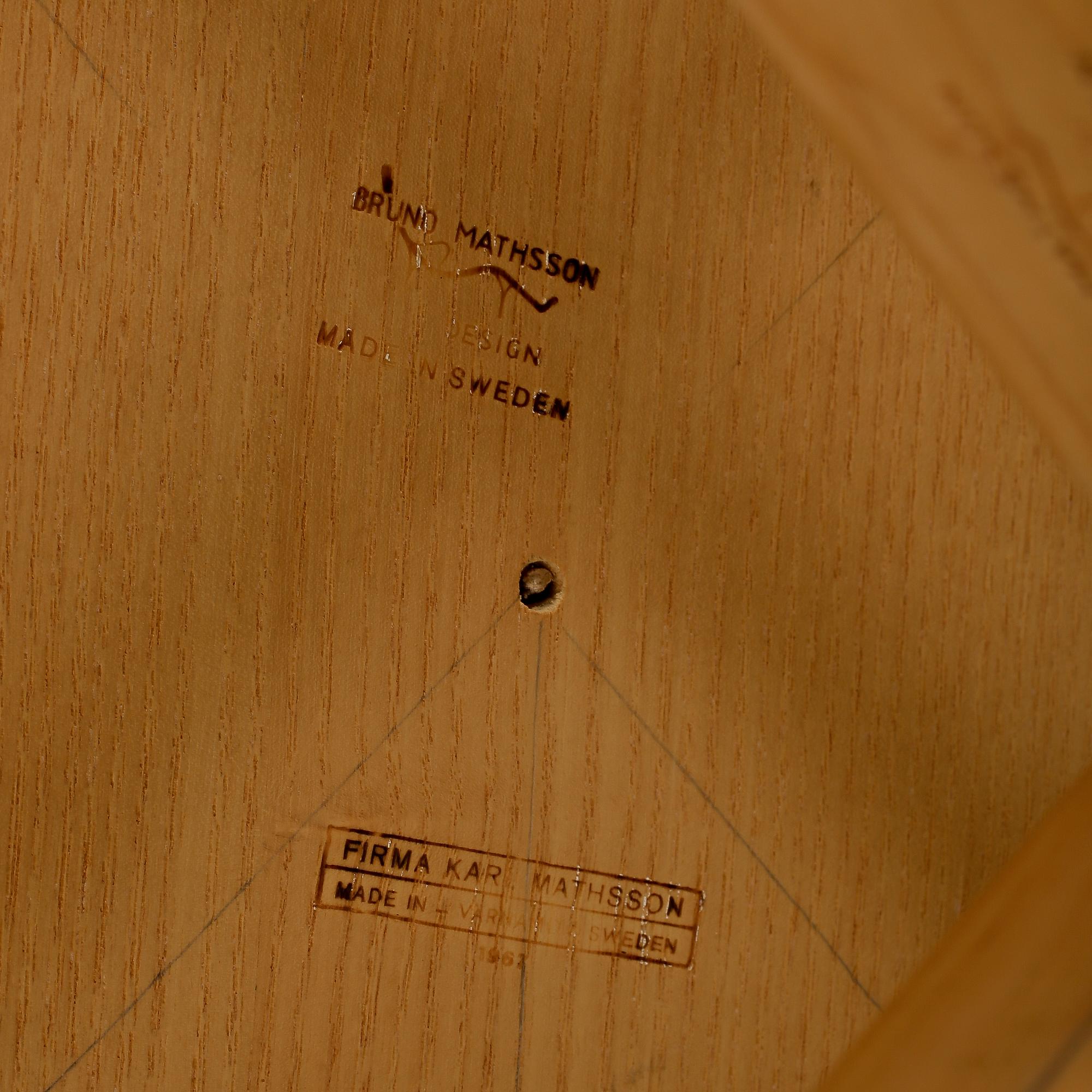 SOFFBORD, Bruno Mathsson, Firma Karl Mathsson, 1967.