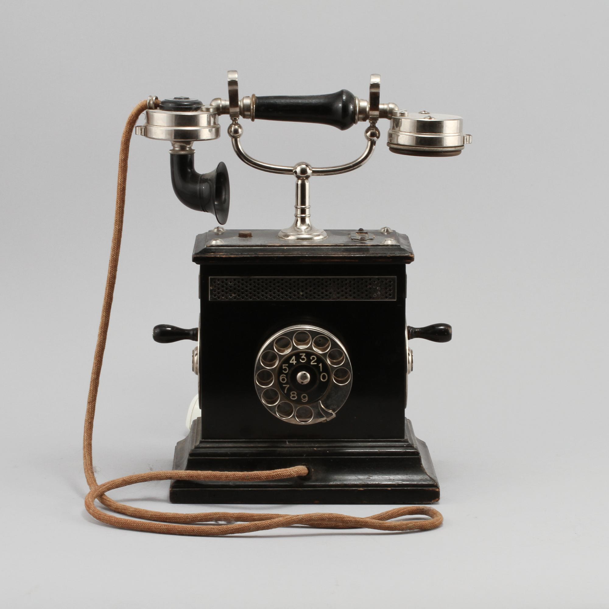 TELEFON, L M Ericsson, tidigt 1900-tal.