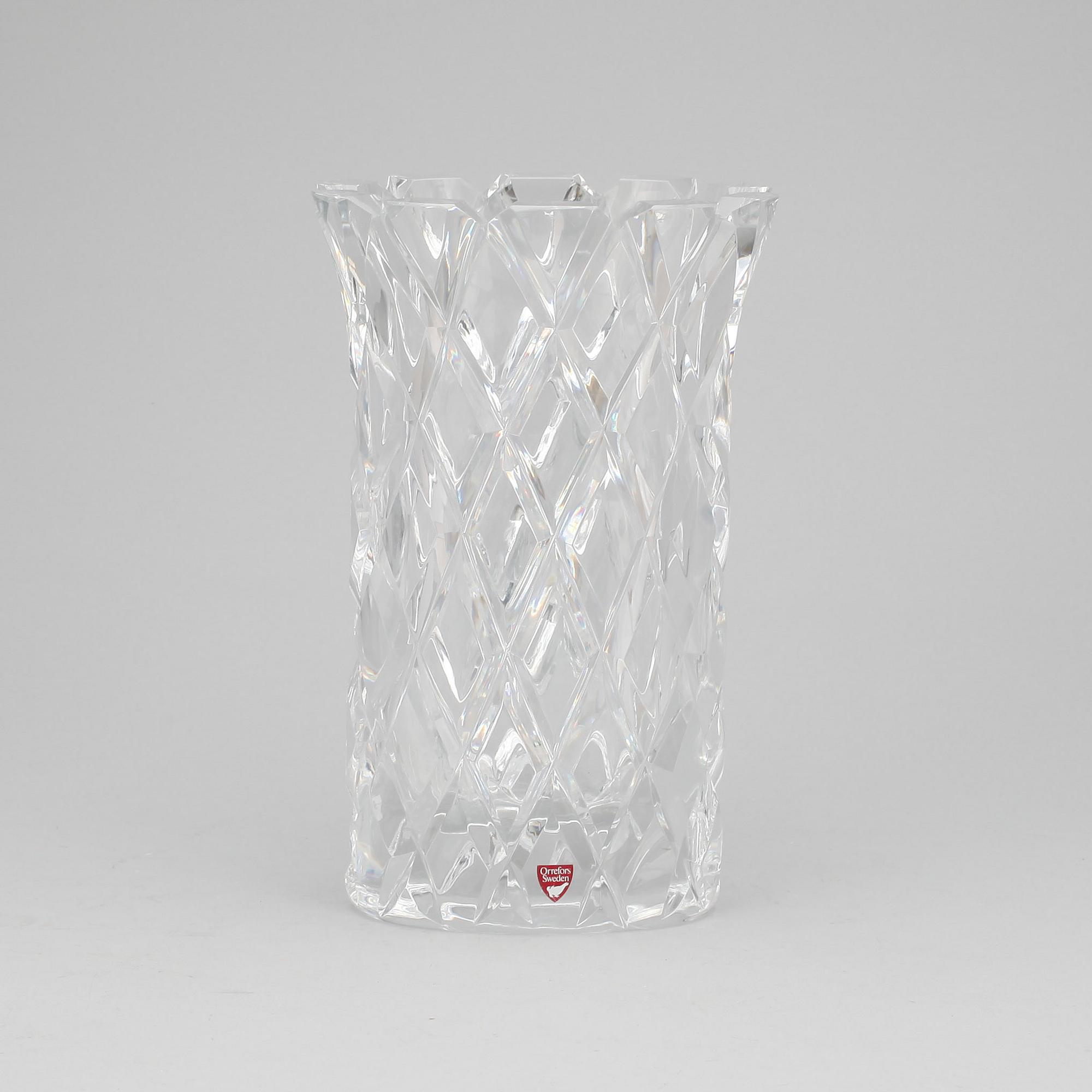 VAS, glas, Sofiero, Gunnar Cyrén, Orrefors.