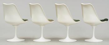 EERO SAARINEN, stolar, 4 st, "Tulip", Knoll International, USA.