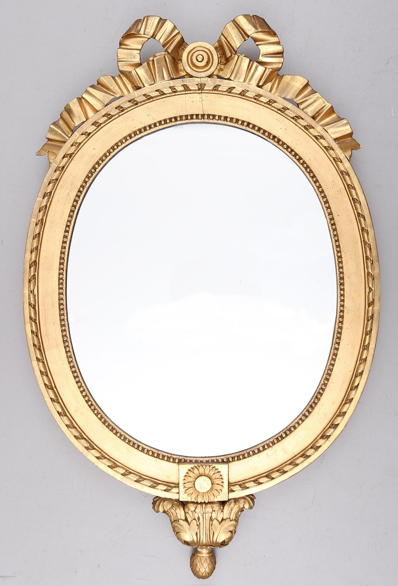 SPEGEL, gustaviansk, Stockholms Hallstämpel 1785.