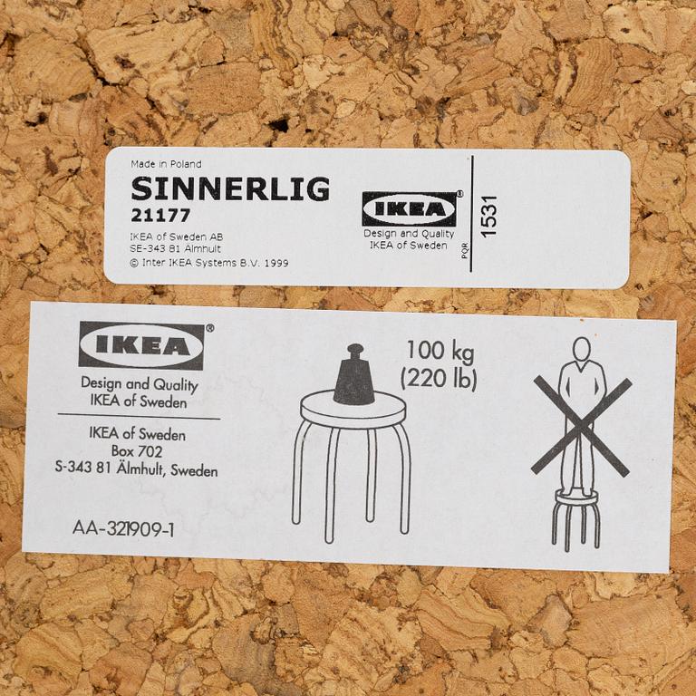 Ilse Crawford, pallar, ett par, "Sinnerlig", IKEA, 2015.