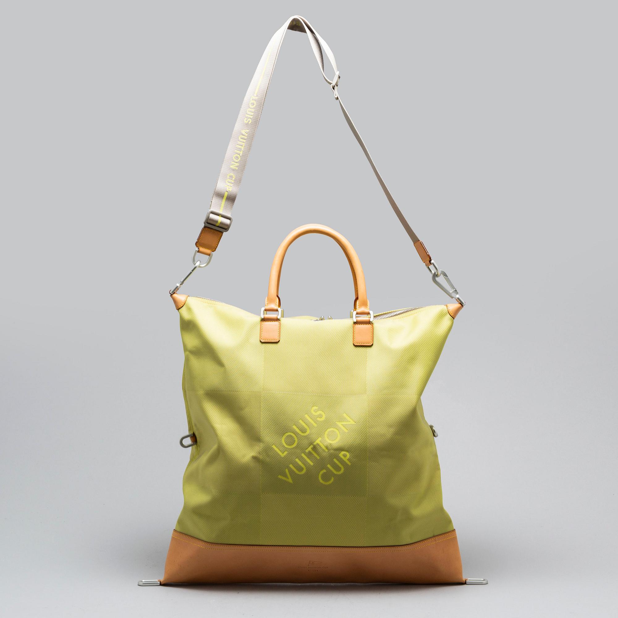 LOUIS VUITTON, resväska, "Damier Geant Americas Cup Cube Travel bag".