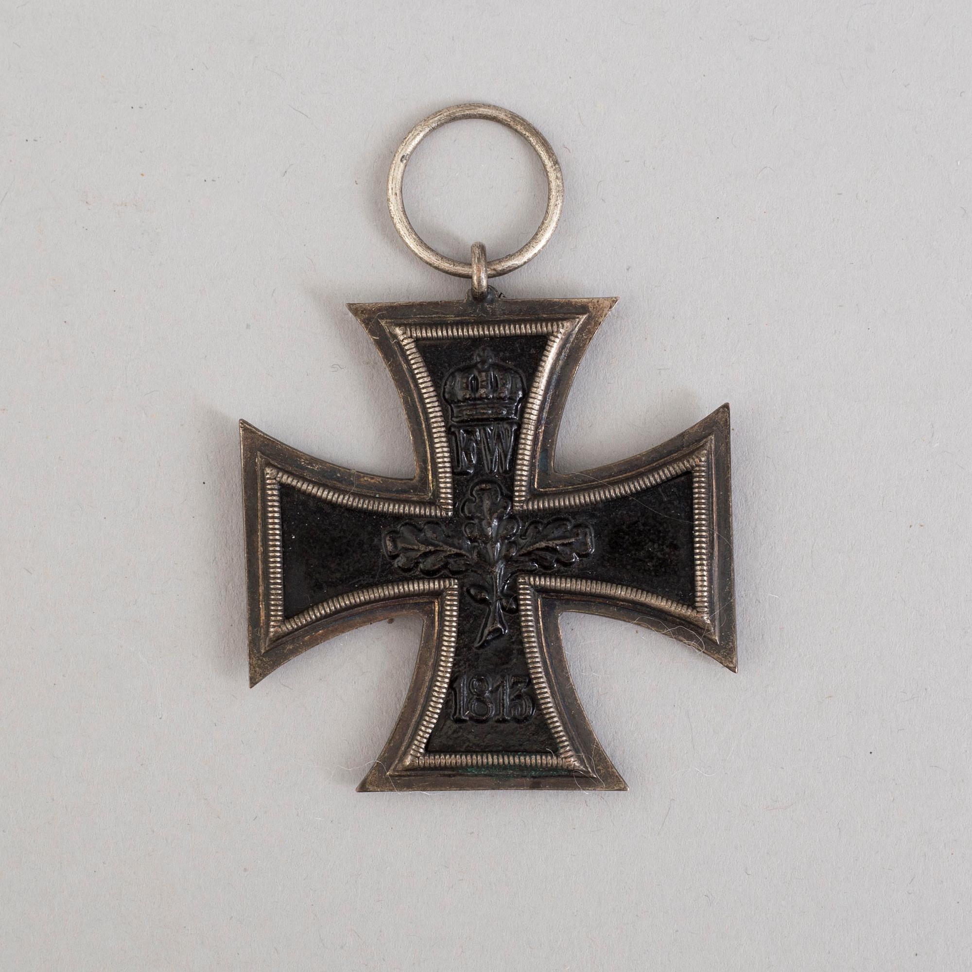 MEDALJ Järnkorset, Tyskland 1914 års modell, 2:a klass.