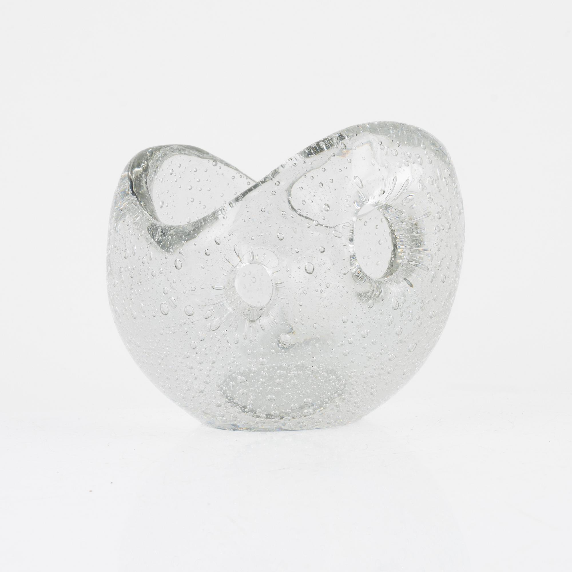 Timo Sarpaneva, skål, "Hiidenhelmi" (Jättens pärla), Iittala, Finland.