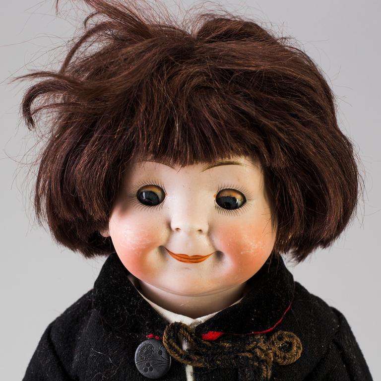 A bisque head doll 173 by Hertel & Schwab, Germany, ca 1914.