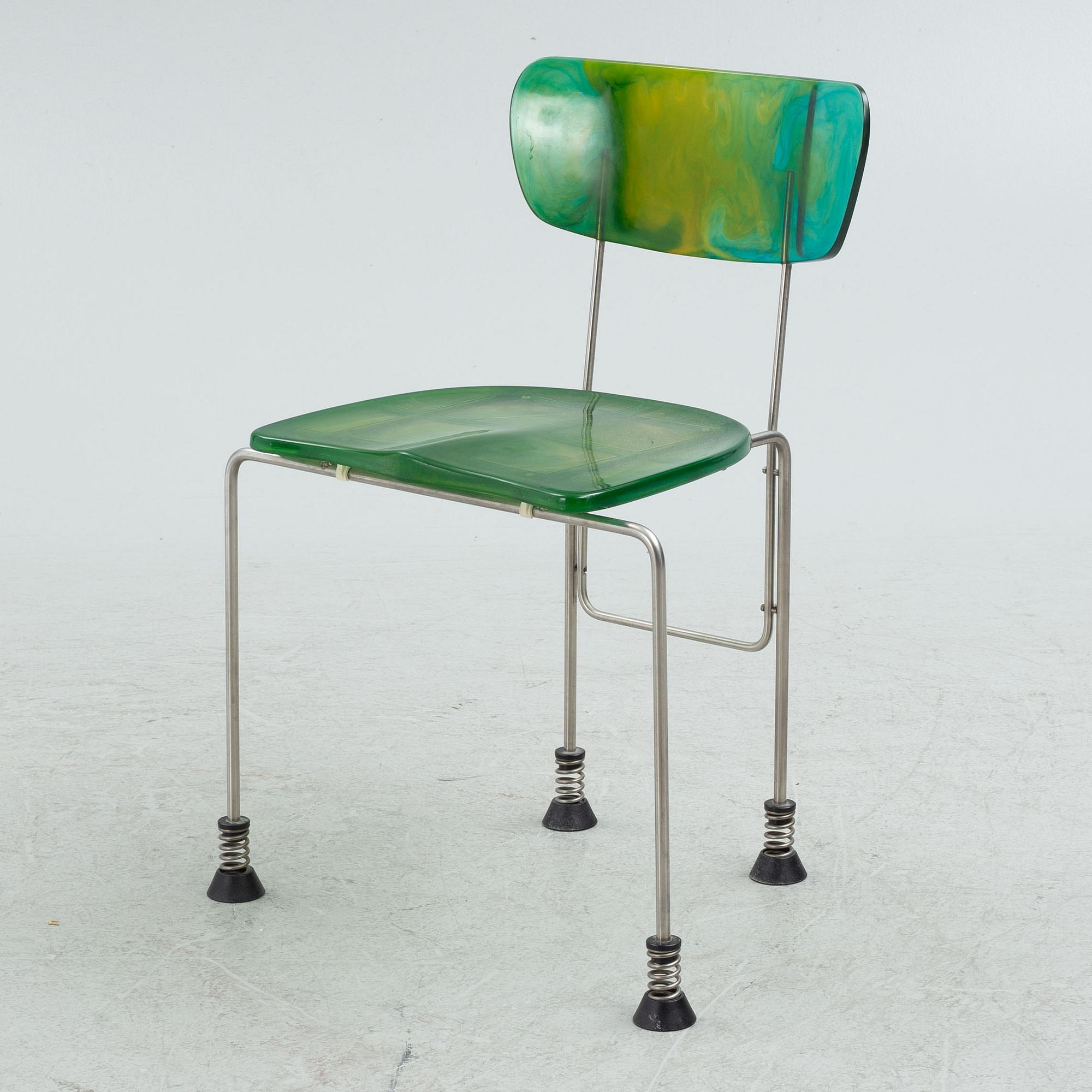 Gaetano Pesce, a "Broadway" chair model 543, Bernini, Italy, post 1993.