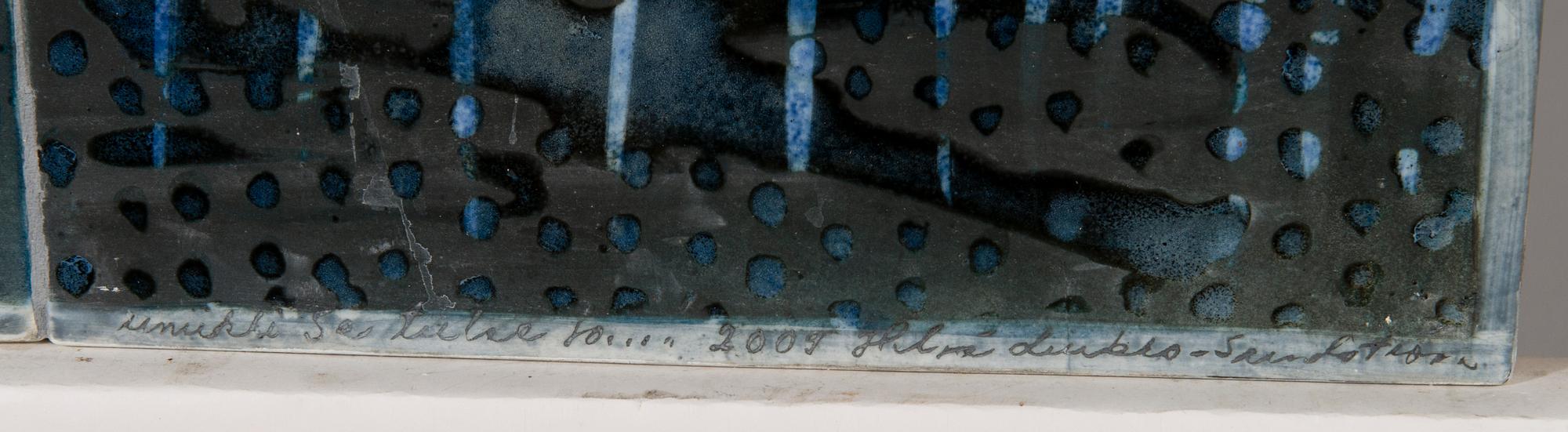 HELJÄ LIUKKO-SUNDSTRÖM,  unik relief, signerad Heljä Liukko-Sundström 2009.