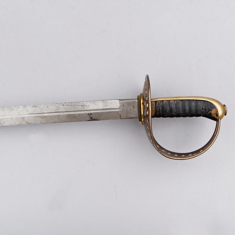 SABEL, m/1893 för kavalleriet.
