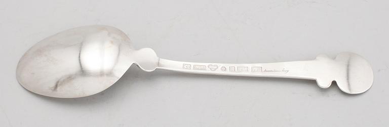 SKED, sterlingsilver, Anna-Stina Åberg, GAB, större modell. Vikt 223 g.