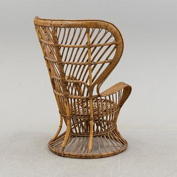 GIO PONTI, fåtölj, Bonacina, Italien, 1950-tal.