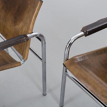 A PAIR OF ARMCHAIRS "KLINTE" BY TORD BJÖRKLUND FOR IKEA.