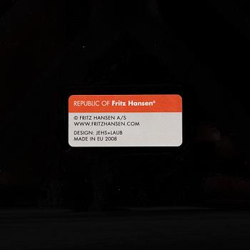 Jurgen Laub & Markus Jehs, a pair of 'JL10' easy chairs, Fritz Hansen, Denmark, 2008.