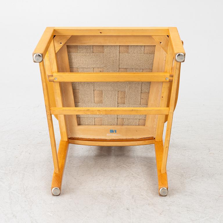 Carl Malmsten, Armchairs, 6 pieces, “Ambassadör”, Åfors Möbelfabrik, late 20th century.