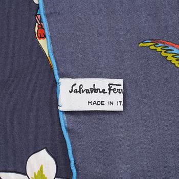 A silk SCARF, Salvatore Ferragamo.