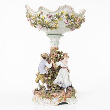A porcelain centrepiece, Germany, circa 1900.