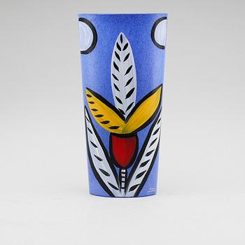 VAS, glas, Ulrica Hydman-Vallien, Kosta Boda, signerad.