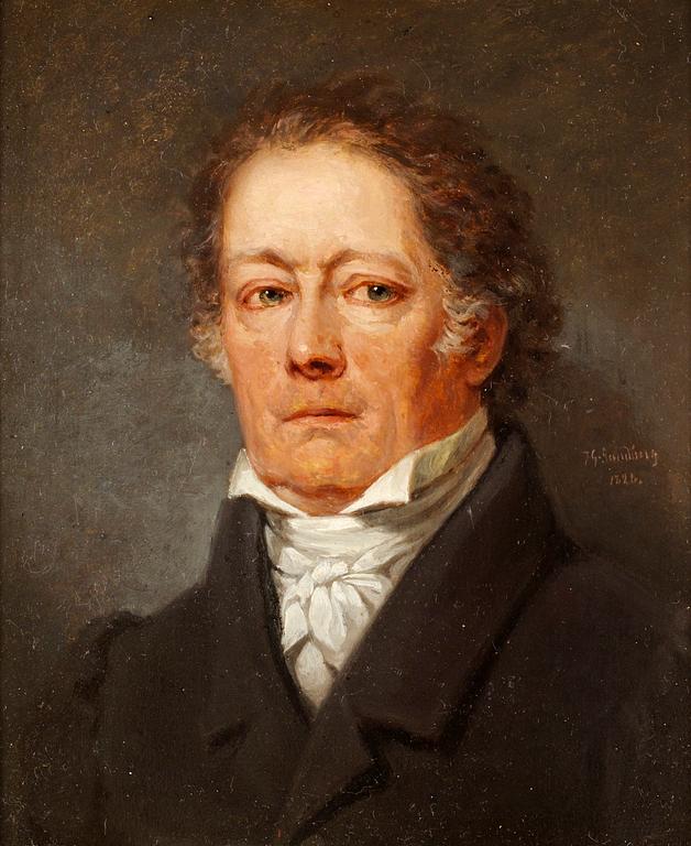 Johan Gustaf Sandberg, "Prosten, riksdagsmannen och författaren, greve Fredrik Bogislaus von Schwerin" (1764-1834).
