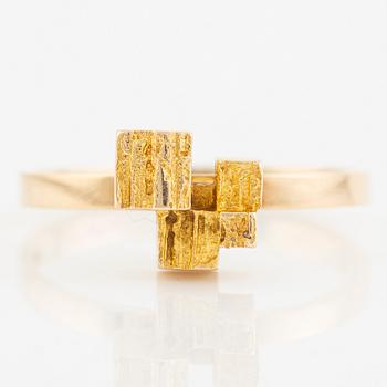 Lapponia, a ring, 14K gold, Finland 1969.