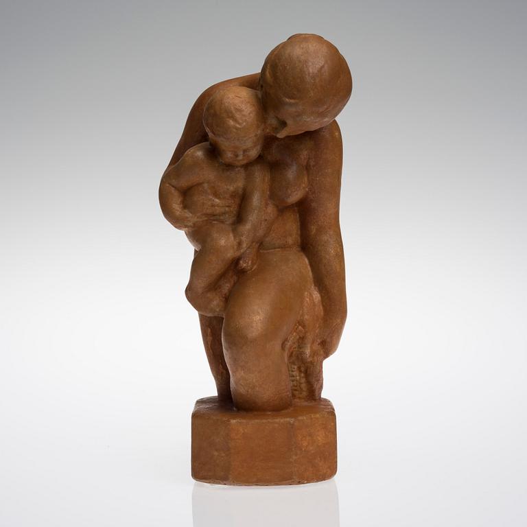 AARRE AALTONEN, skulptur, gips, i godset signerad och daterad 1914 1931.