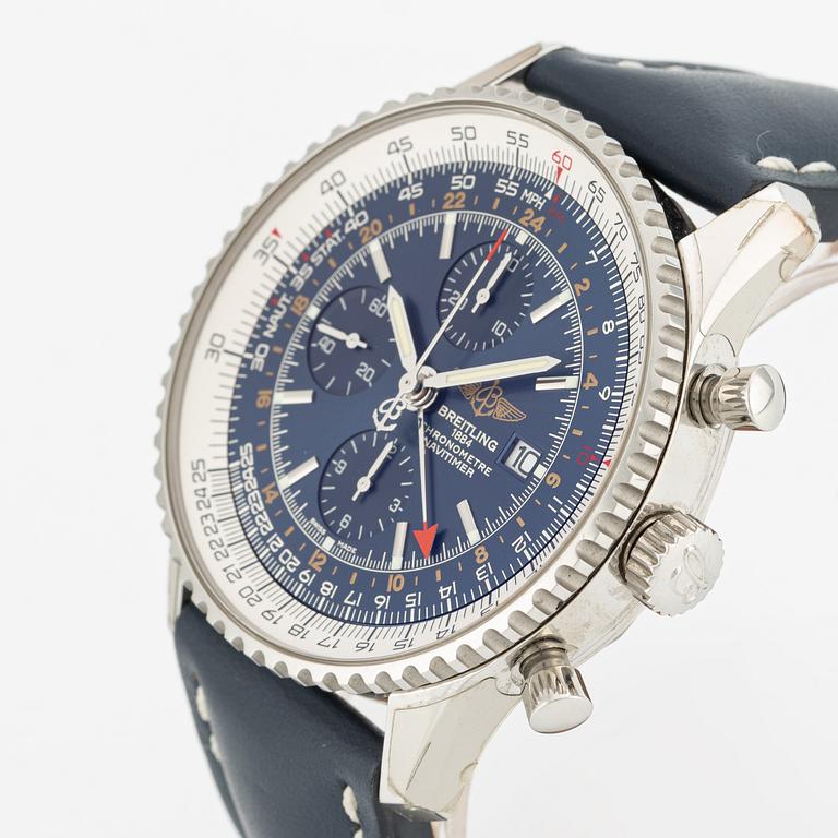 Breitling, Navitimer World, Chronometre, kronograf, armbandsur, 46 mm.