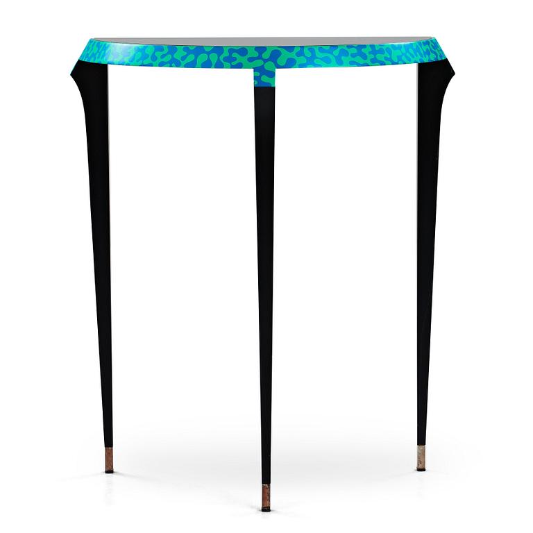 Alessandro Mendini, an "Agrilo" console table for Zanotta, Italy post 1984.