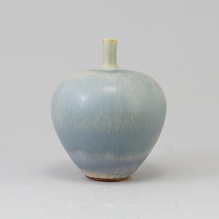 BERNDT FRIBERG, vas, stengods, Gustavsberg studio, signerad, 1969.