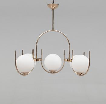 TAKLAMPA, 1900-talets mitt. Höjd ca 65 cm.