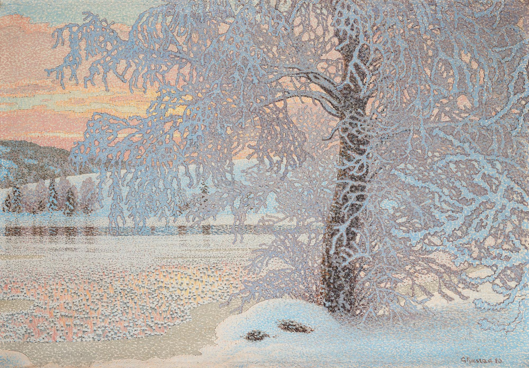 Gustaf Fjaestad, Rime.