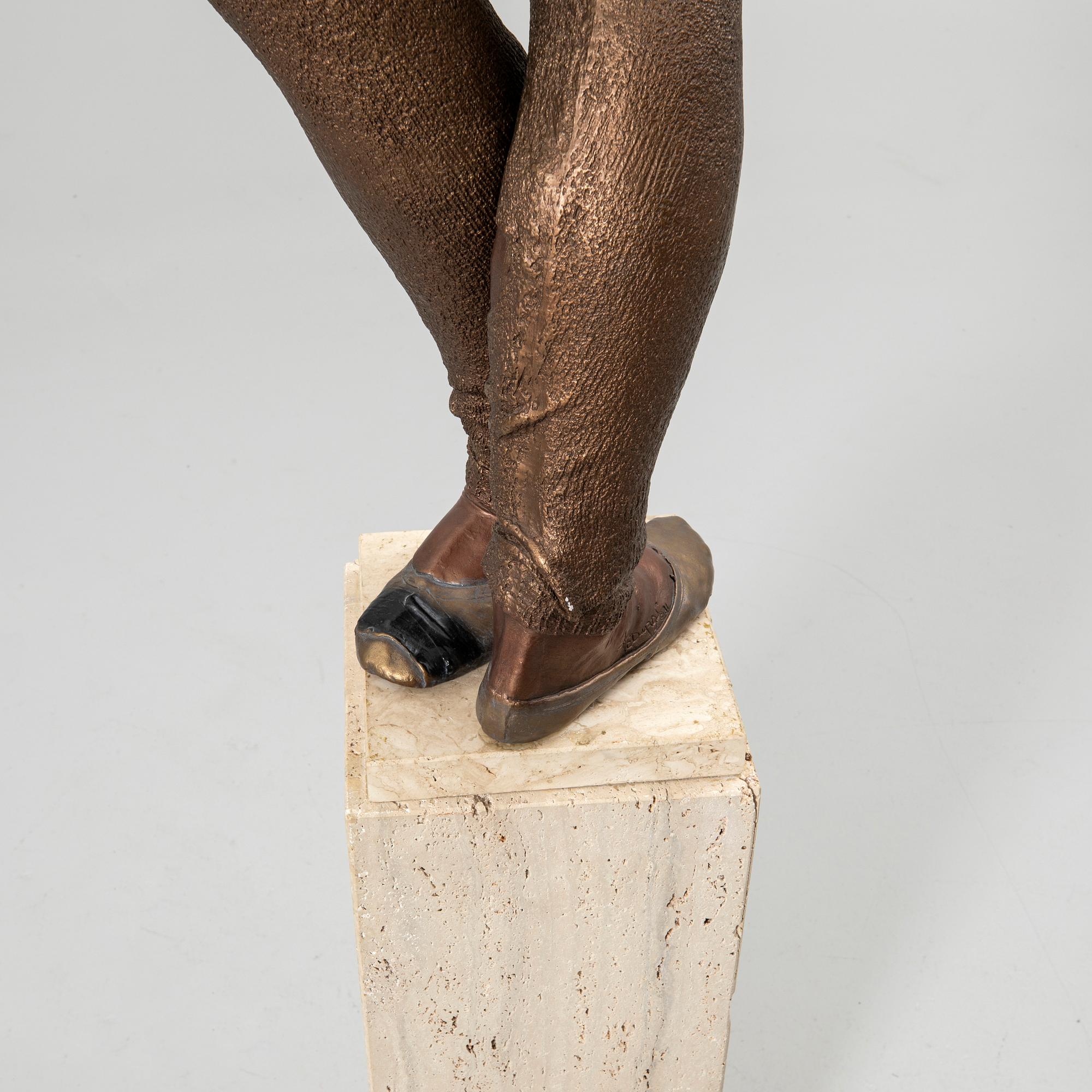 Unknown artist, sculpture, plaster.