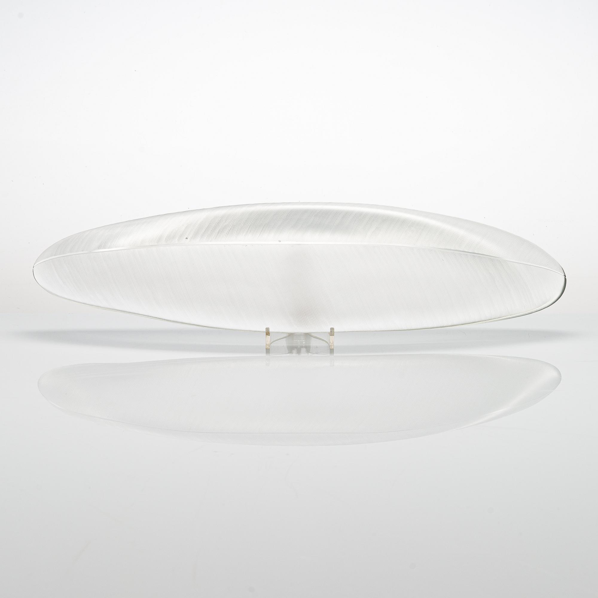 Tapio Wirkkala, taide-esine 3869, signeerattu Tapio Wirkkala, Iittala -56.