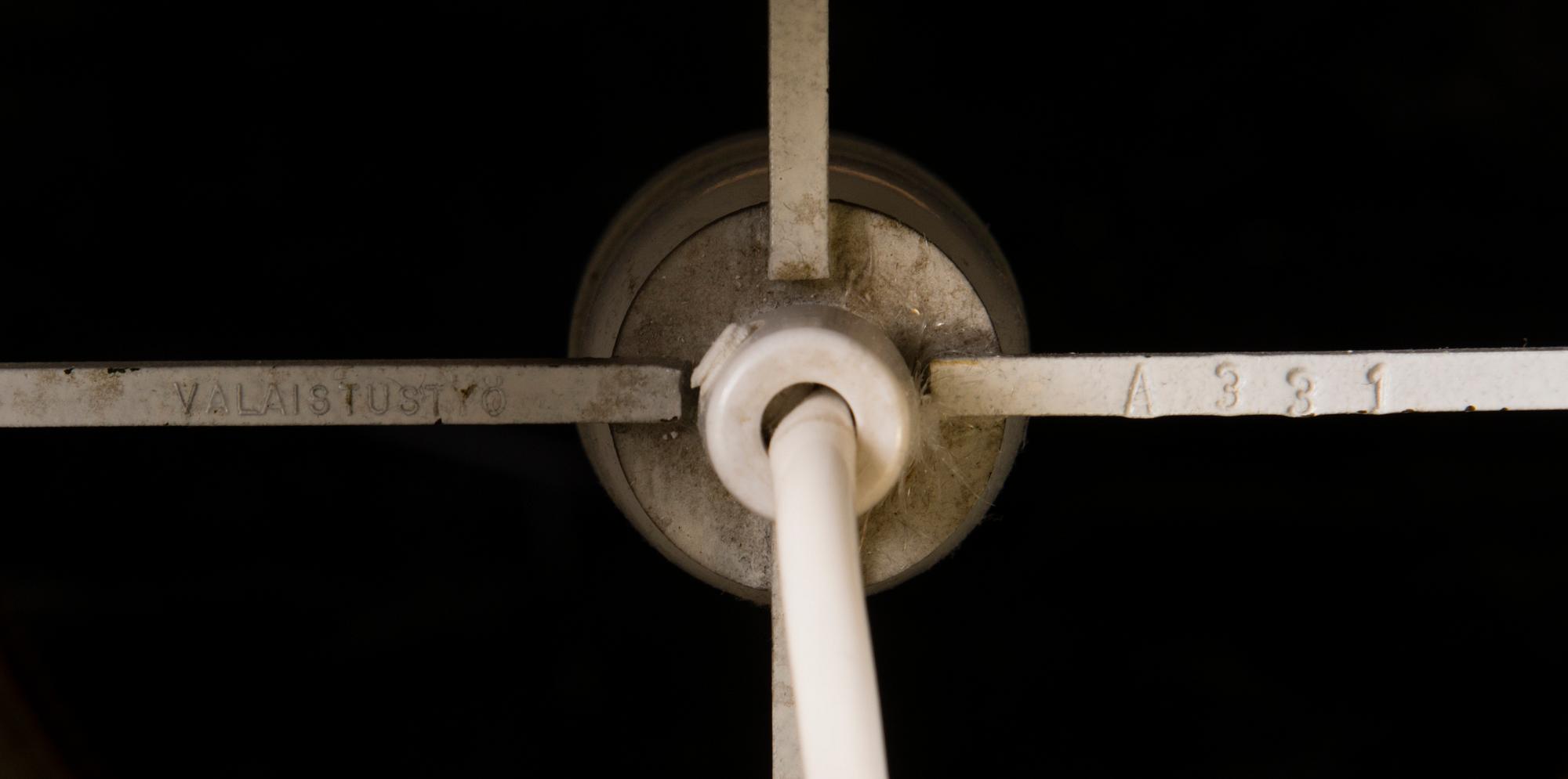 ALVAR AALTO, A 'Beehive A331' pendant light for Valaistustyö, Finland.