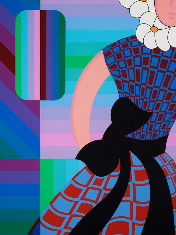 Victor Vasarely, silkscreen in colours, signed 69/275.