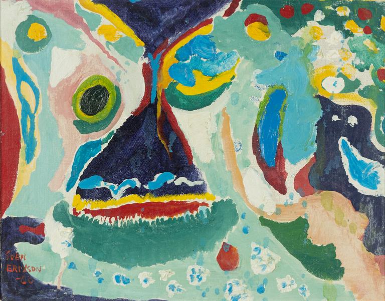 Sven X:et Erixson, oil on canvas, signed.