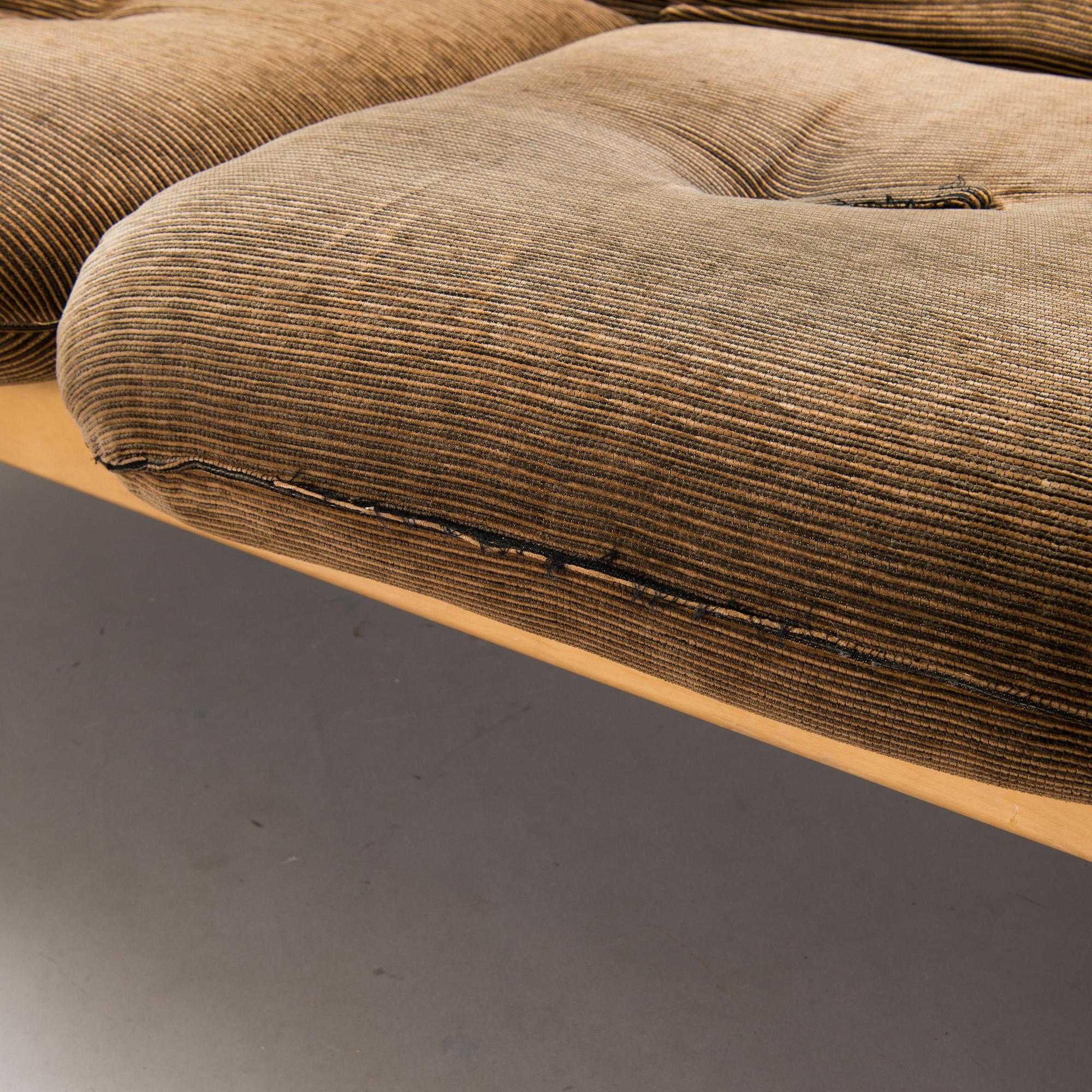 Esko Pajamies, A pair of 1970's 'Bonanza' armchairs, coffee table and sofa for Asko.