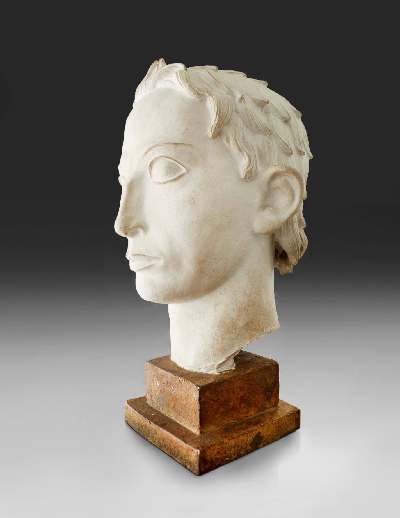 Ivar Johnsson, An Ivar Johansson plaster sculpture head of David.