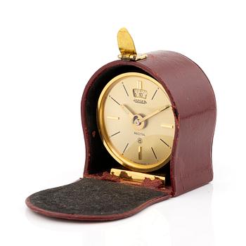 Jaeger-LeCoultre, Recital, travel alarm clock, 75 mm.