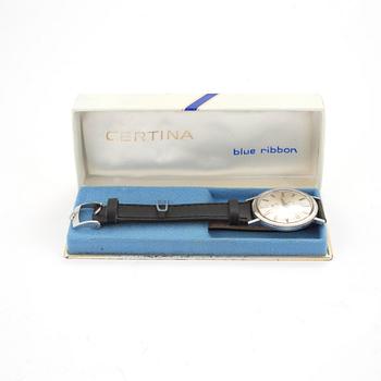 CERTINA, "Blue ribbon", wristwatch, 35 mm.