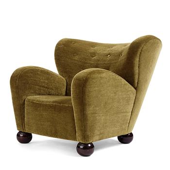 Märta Blomstedt, an 'Aulanko' armchair, Kantosen Puutyö Oy, Finland, designed in 1939 for the Hotel Aulanko in Tammerfors.