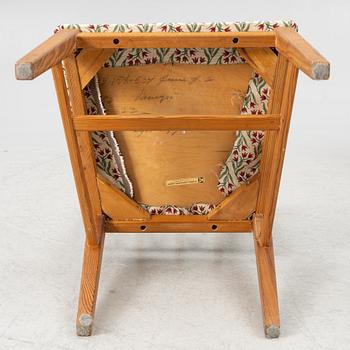 Carl Malmsten, four 'Visingsö' chairs, Karl Andersson & sons.