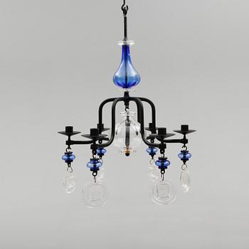 TAKKRONA, Erik Höglund, smide och glas.