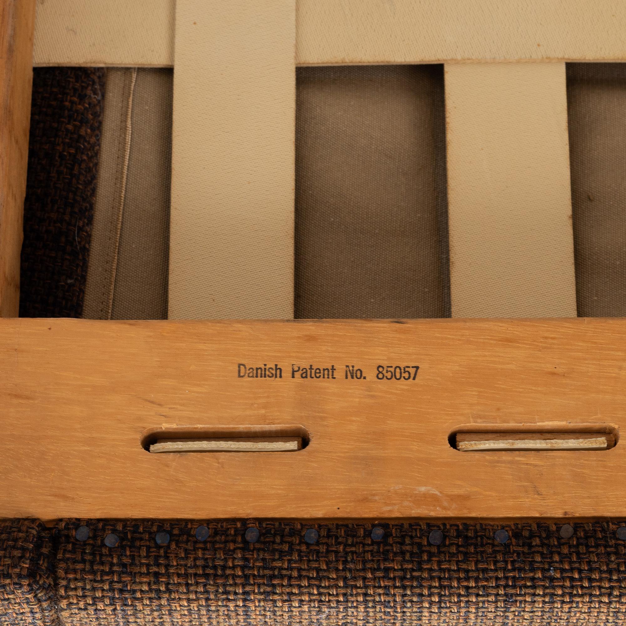 Hans J. Wegner, a sofa, 'Kastrup/ AP 34/3', 1960's.