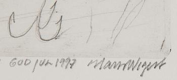 HANS WIGERT, 5 etchings, signed.