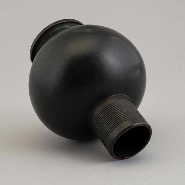 NILS FOUGSTEDT, a 1930's bronze vase.